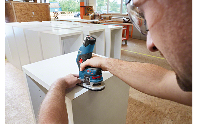 BOSCH GKF12V-25N *(SOLO) 12v Brushless Palm Edge Router (Body Only) U.S. version - เครื่องเซาะร่องไร้สายแกน 1/4" (ตัวเปล่า)* รุ่นจำหน่ายในสหรัฐอเมริกา