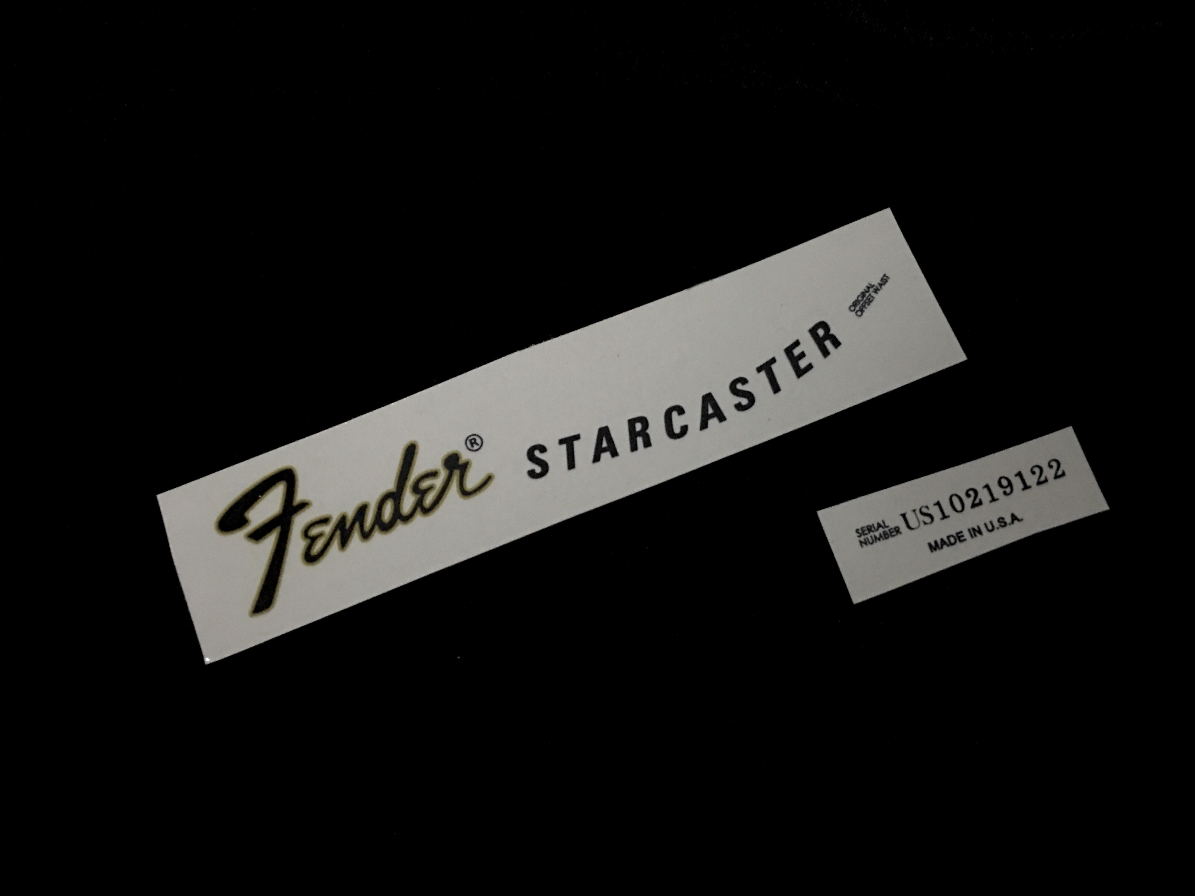 Fender Starcaster Semi hollow