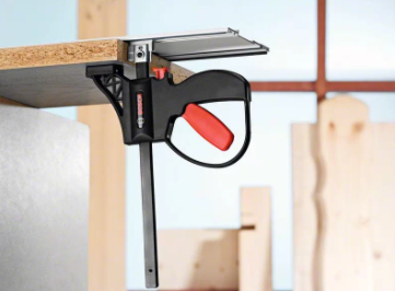 BOSCH FSN KZW Guide Rail System Fast Fix Clamps Pair (แคล้มป์แบบล็อคและปลดเร็วสำหรับราง FSN ราคาต่อคู่)