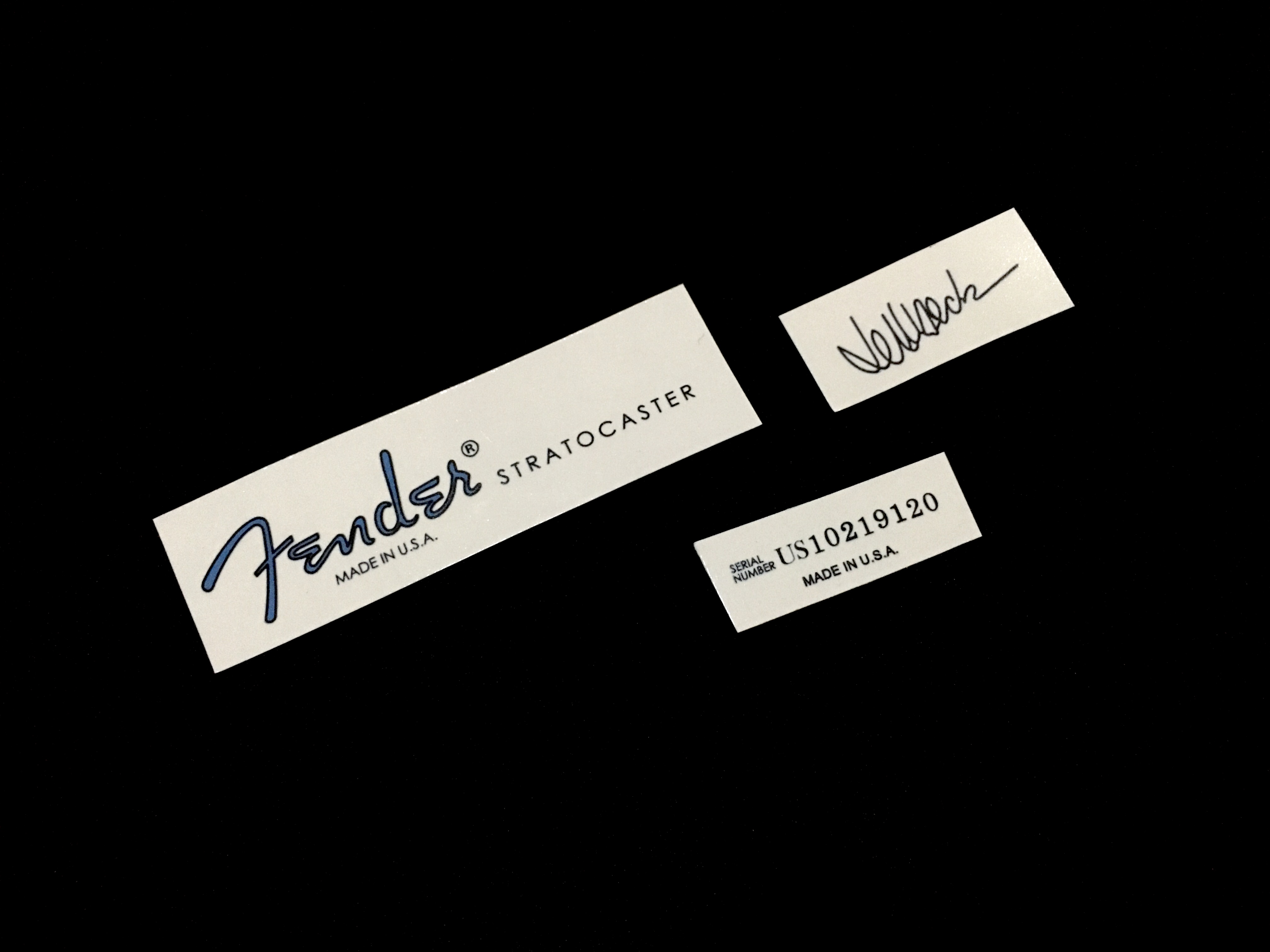 Fender Stratocaster Jeff Beck Signature