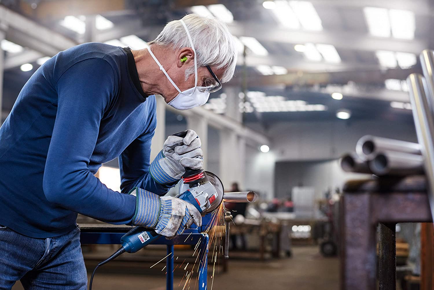 BOSCH 2608601520, 5-Pc 3-inch Expert for Inox Cutting Discs Pack (for Stainless Steel), Accessories for Bosch GWS 12V-76 or Makita DMC300 Angle Grinders - ใบตัดเหล็กชุด 5 ใบ สำหรับเครื่องเจียร Bosch GWS 12V-76 หรือ Makita DMC300 - 2608623011