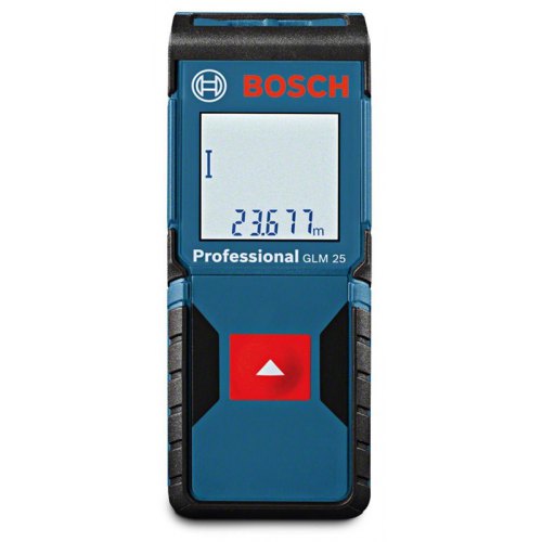 BOSCH GLM 25 - 25m. Laser Measure - เครื่องวัดระยะด้วยเลเซอร์ ขนาดกะทัดรัดสำหรับมืออาชีพ ในราคาประหยัด - 0601072J80