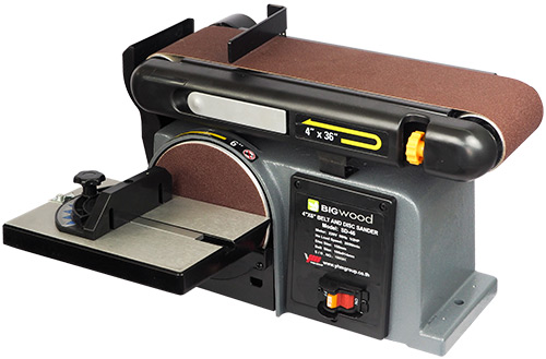 BIGWOOD SD-46 Belt and Disc Sander - เครื่องขัดกระดาษทรายสายพาน และแผ่นกลม BIGWOOD รุ่น SD-46