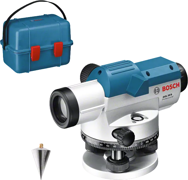 BOSCH GOL 26 D Optical Level - เครื่องวัดระนาบแบบออปติคอล บ๊อช รุ่น GOL 26 D - 0601068000