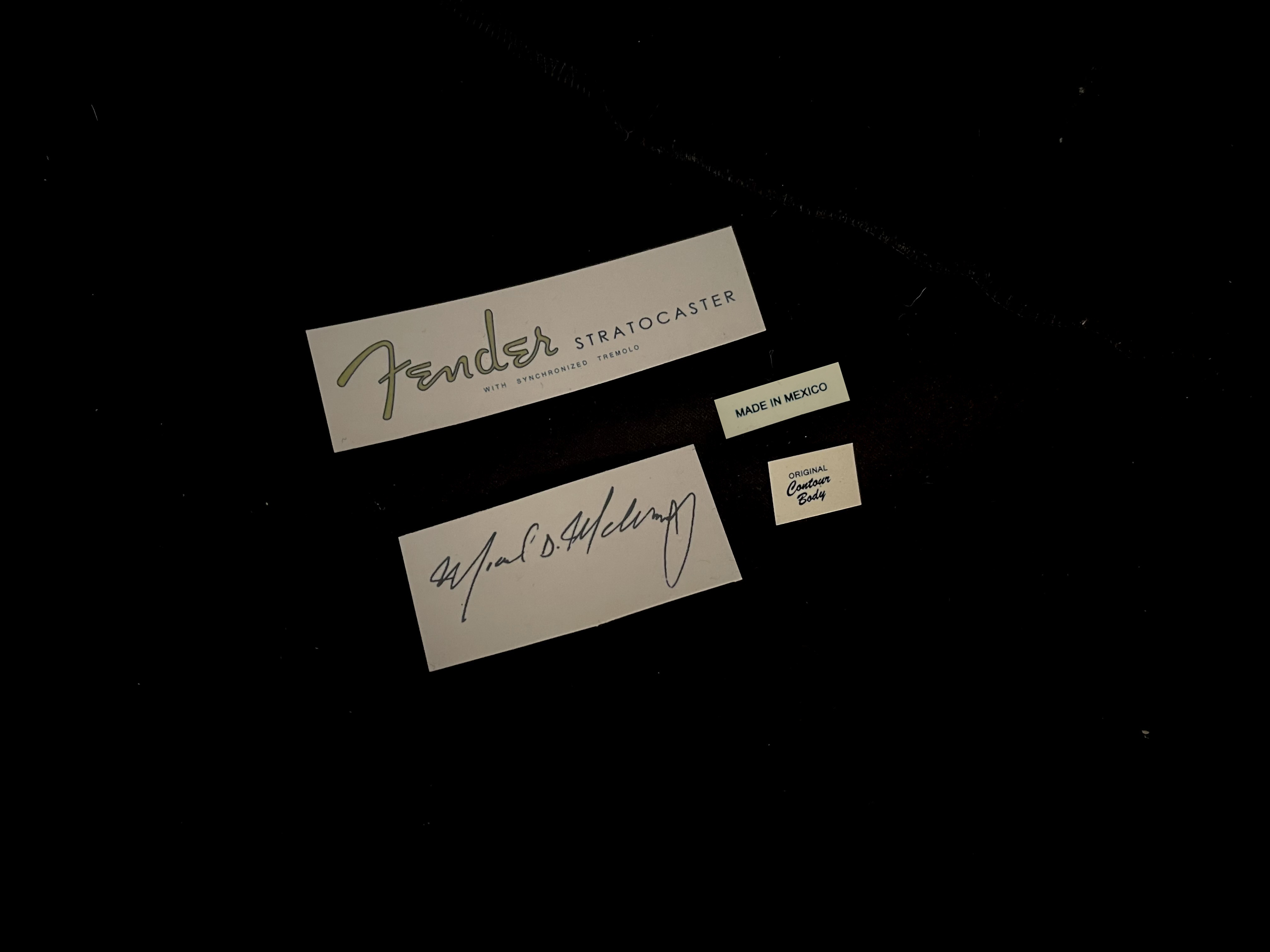 Fender Stratocaster Mike Mccready Signature