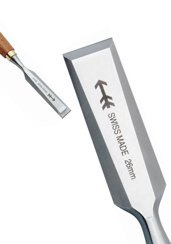 PFEIL Carpenter Chisels with Marking Knife Set, 7-Piece Set สิ่วชุด 7 ชิ้น ประกอบด้วยสิ่วขนาด 6มม. 10มม 12มม. 16มม 20มม. และ 26 มม. พร้อมมีดขีดไม้ (Swiss made) สินค้าสั่งซื้อล่วงหน้า Pre-Order