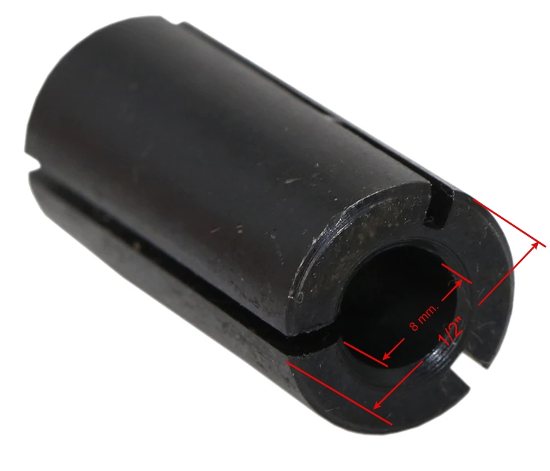 SIT Tool 12708 1/2 -Inch to 8mm. Collet Bit Adapter - ตัวลดขนาดดอกเร้าเตอร์จาก 1/2 นิ้ว เป็น 8 มม.