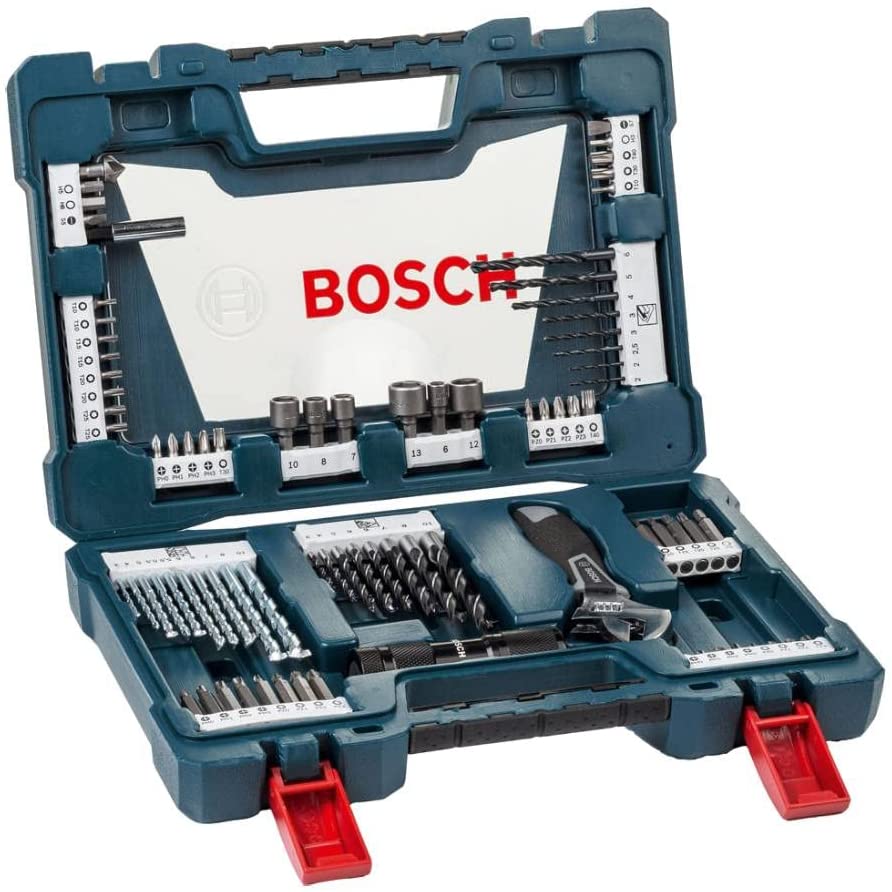 BOSCH 2607017403 83pcs V-line Drills Screwdriver Bits Set - อุปกรณ์เสริม V-line 83 ชิ้น - 2607017403