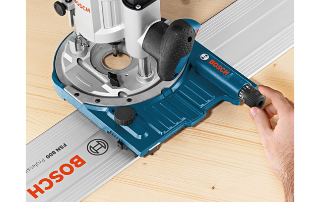 BOSCH FSN OFA - Router Guide Rail Adaptor- ฐานสำหรับติดตั้งเร้าเตอร์เพื่อใช้กับราง Bosch, Festool, Makita - 1600Z0000G