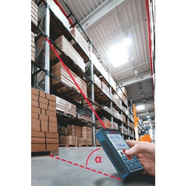 BOSCH GLM 100 C 100m. Laser Measure - เครื่องวัดระยะด้วยเลเซอร์ไกล 100ม. BOSCH รุ่น GLM 100 C - 06010727K0