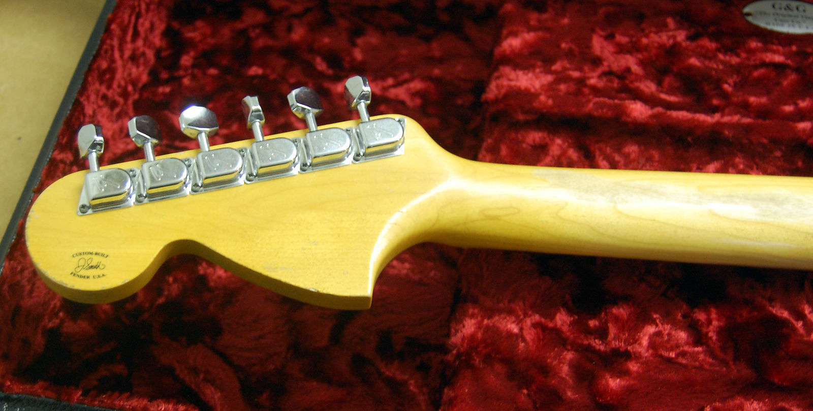 Fender Stratocaster Masterbuilt Jason Smith Big Head