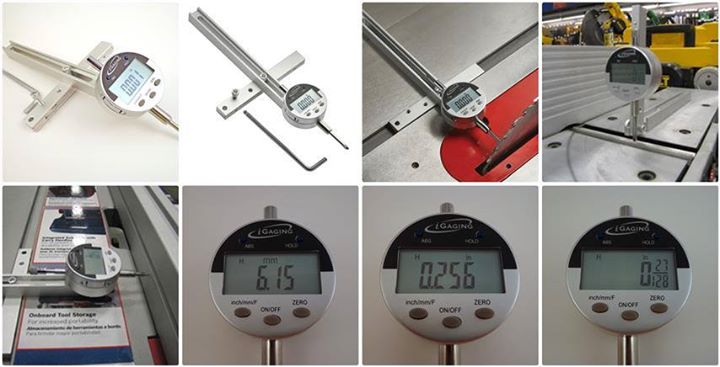 iGAGING Digi Align 35-0928 เครื่องวัดสำหรับปรับโต๊ะเลื่อย U.S.A.