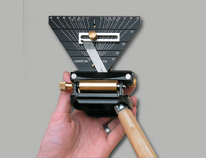 VERITAS Skew Registration Jig - จิ๊กสำหรับวัดมุมองศาตัดของใบกบที่มีคมเฉียง (Made in Canada)