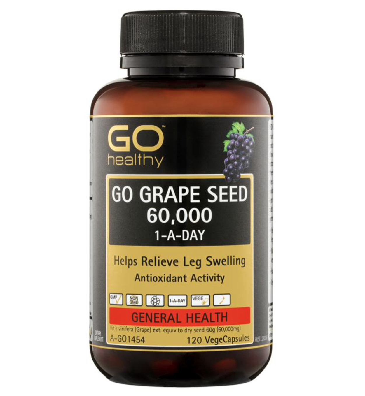 GO Healthy Grape Seed 60000mg (120 แคปซูล)