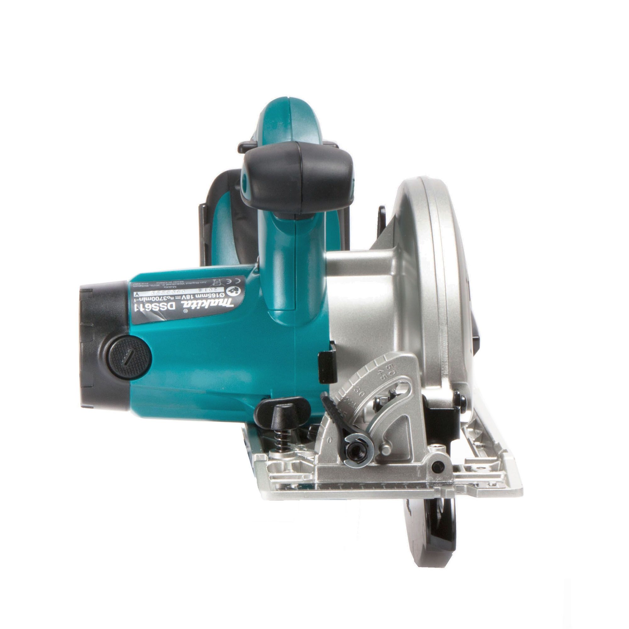 MAKITA DSS611Z Brushless Cordless Circular Saw 18V 165mm. Tool Only (no batteries and charger) - เลื่อยวงเดือนไร้สาย มอเตอร์ไร้แปรงถ่าน 18v ขนาด 165มม .(ตัวเลื่อยเปล่าไม่มีแบตเตอรี่ ไม่มีแท่นชาร์ท)