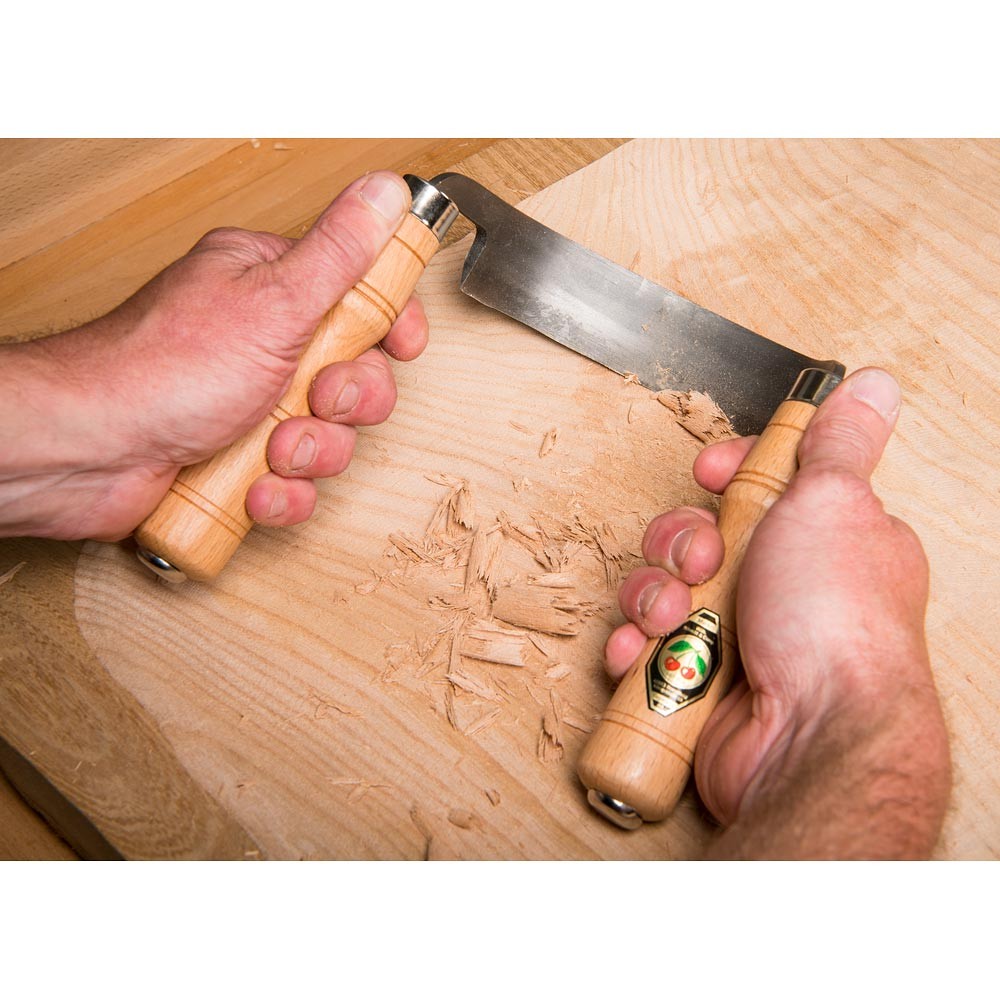 KIRSCHEN (Two Cherries) Inshave or Scorp - Draw Knives - มีดเหลาไม้แบบใบมีดโค้งเกือกม้า ขนาด 170มม. (Made in Germany)