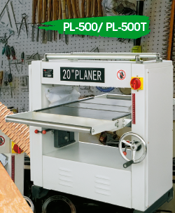 BIGWOOD PL-500 500mm.(20-inch) 220V 1-phase Thickness Planner - เครื่องรีดไม้ ขนาด 500 มม. (20 นิ้ว) ใช้ไฟฟ้า 220โวล์ท 1-เฟส BIGWOOD รุ่น PL-500