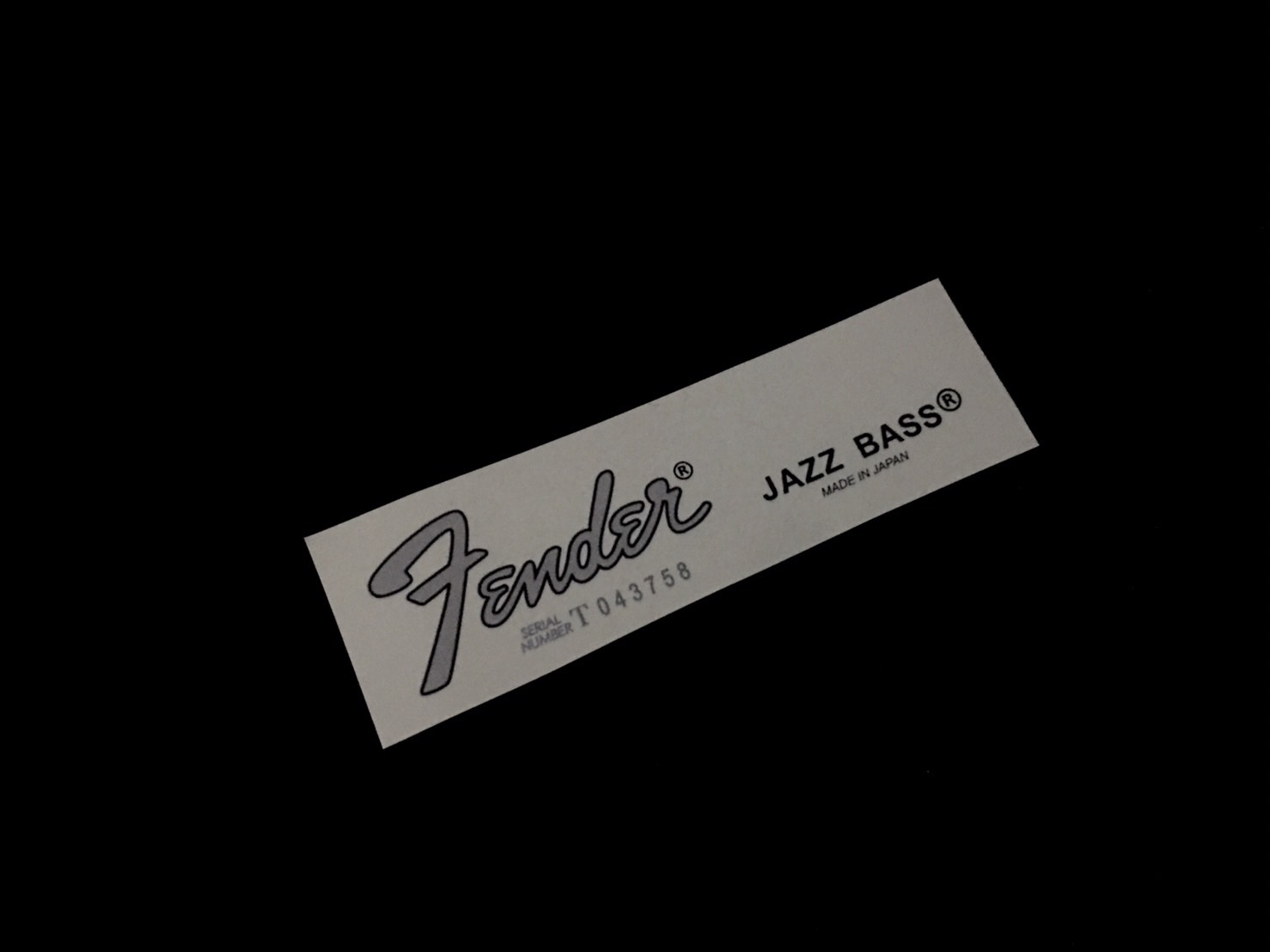 Fender Jazz Bass Japan Series