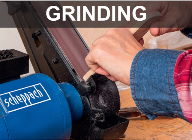 SCHEPPACH BGS700 Scheppach 370W Combination Electric 150mm Grinder & 50mm Sander with Light & Eye Shields - เครื่องขัดกระดาษทราย และเครื่องเจียร์ล้อคู่ 2 in 1 SCHEPPACH รุ่น BGS700