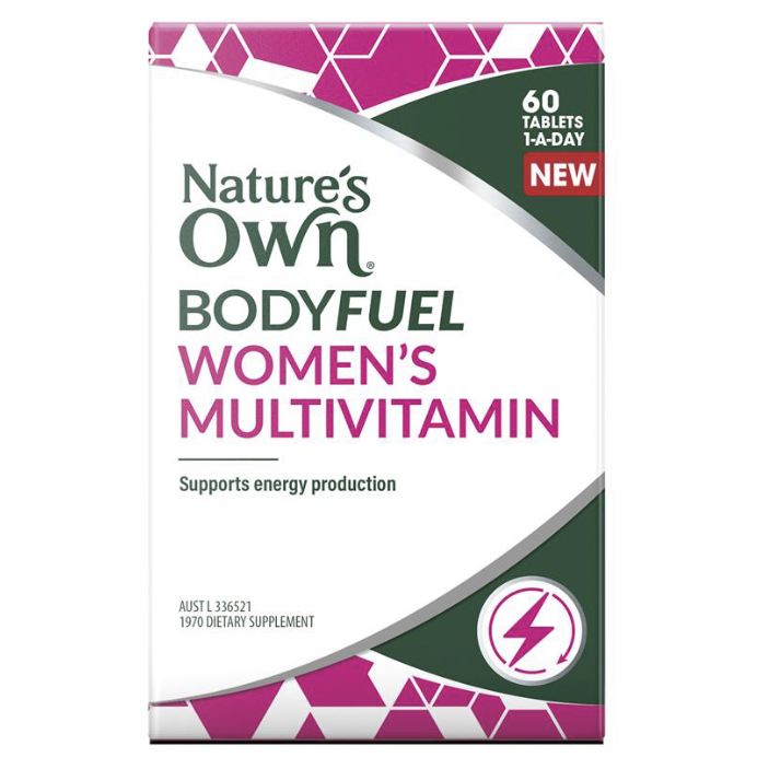 Nature's Own Bodyfuel Women's Multivitamin - Multi Vitamin for Energy(60 เม็ด)