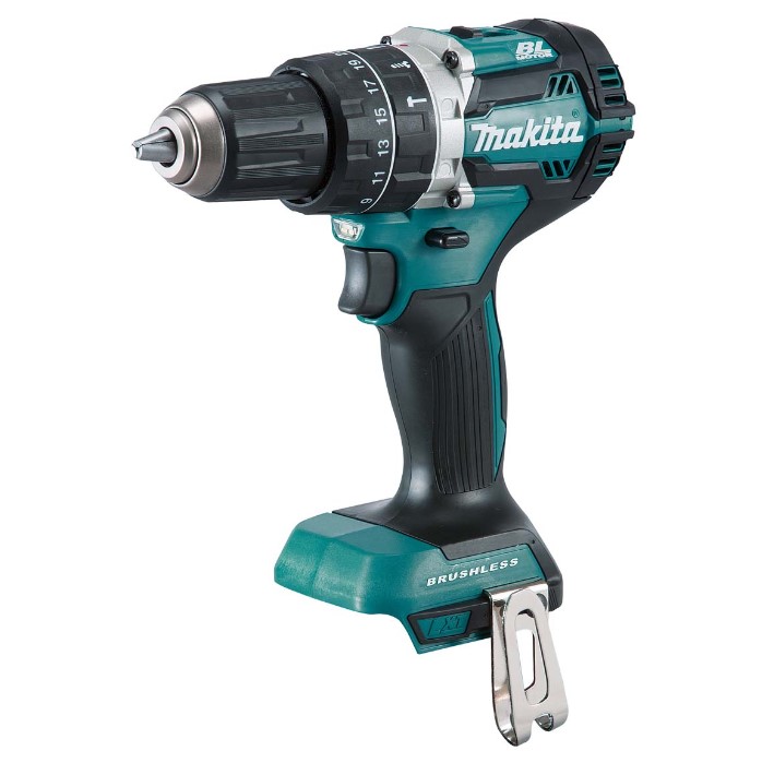 MAKITA DHP484Z – 18V Mobile Brushless Heavy Duty Compact Hammer Driver Drill (Tool only, without Battery and Charger)- ชุดสว่านไขควงกระแทกไร้สาย 18V มากีต้า รุ่น DHP484Z (เฉพาะเครื่องไม่มีแบตเตอรี่ ไม่มีแท่นชาร์จ)