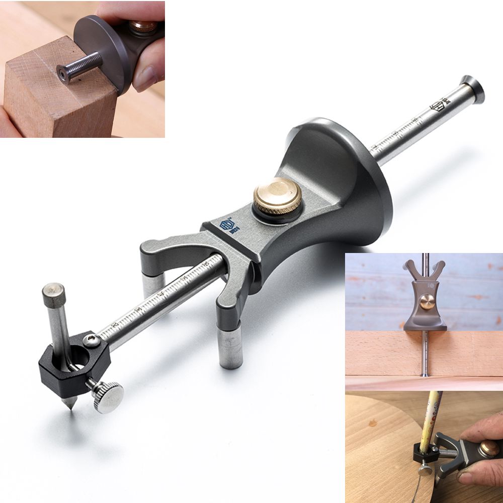 HONGDUI YH-10 Woodworking Linear Arc Scribe - ขอขีดไม้ Hongdui รุ่น YH-10