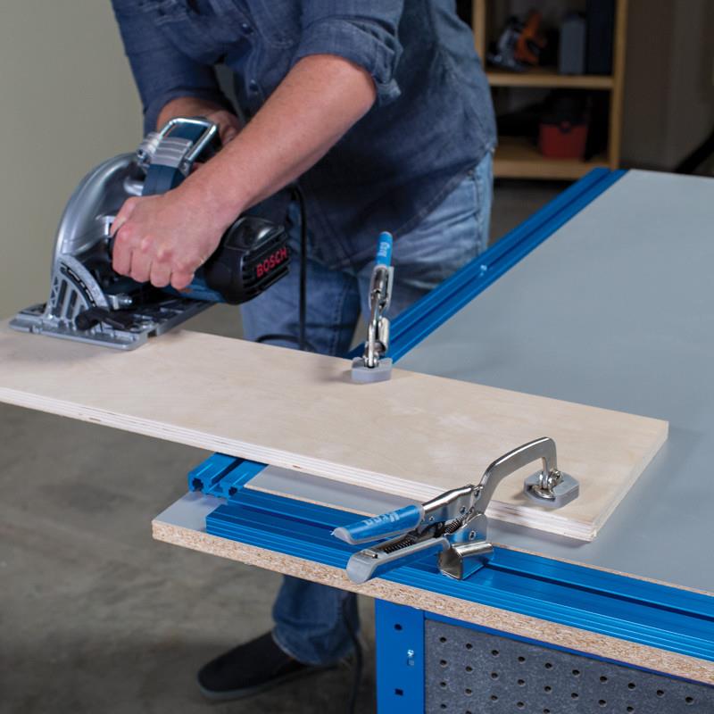 KREG Universal Clamp Trak Kits เป็นชุดคิทรางสำหรับทำโต๊ะแคล้มป์เอง