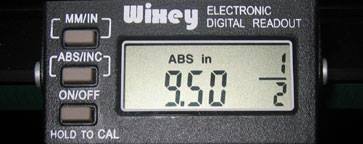 WIXEY WR700 - Saw Fence Digital Readout (เครื่องอ่านระยะรั้วโต๊ะเลื่อยแบบดิจิตอล WR700 Type 2)