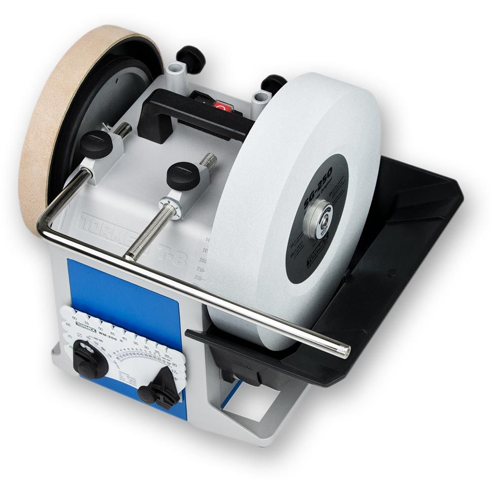 TORMEK T-8 ORIGINAL -10-inch Original Water Cooled Sharpening System with RB-180 Base - เครื่องมือลับคมแบบหล่อเย็นด้วยน้ำ Tormek รุ่น T-8 Original พร้อมฐานหมุนได้ RB-180 (สินค้าสั่งซื้อล่วงหน้า Pre-order)