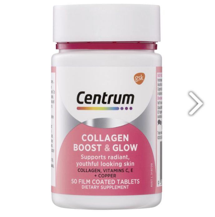 Centrum Collagen Boost & Glow (50 เม็ด)