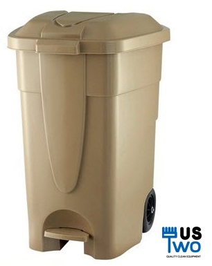 ถังขยะเท้าเหยียบทรงเหลี่ยม 85 ลิตร