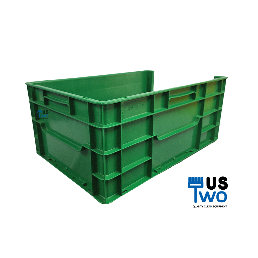 ลังพลาสติกแบบเปิดด้านกว้าง