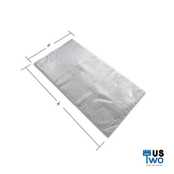 ถุงขยะสีขาวขุ่น ขนาด 28"x36"