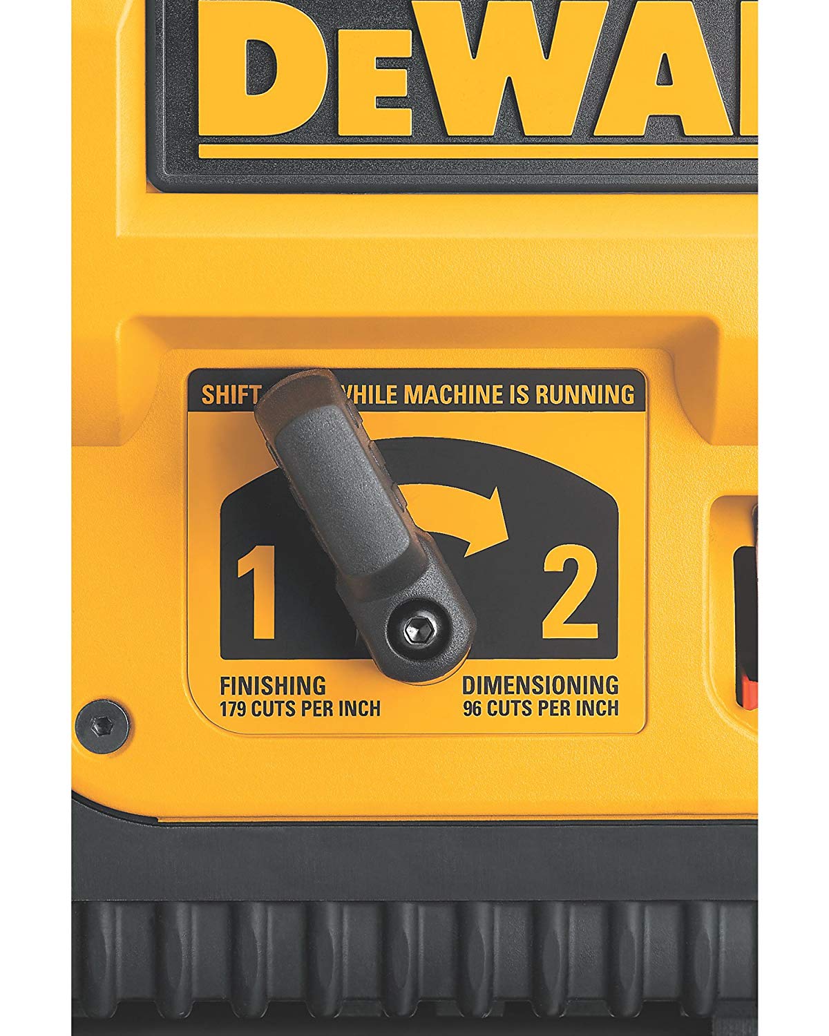 DEWALT DW735 330mm.(13-inch) Heavy-Duty Portable Thickness Planner - เครื่องรีดไม้ ขนาด 330 มม. (13 นิ้ว) พร้อมถาดป้อนและรับส่งไม้เข้าและออก DW7351