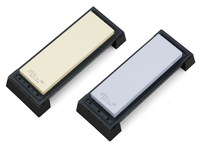 SUEHIRO CR-3800 Cerax Combination Stone, Grit 3000/1000 - หินน้ำลับคม Cerax สองหน้า 3000/1000grit (Made in Japan)