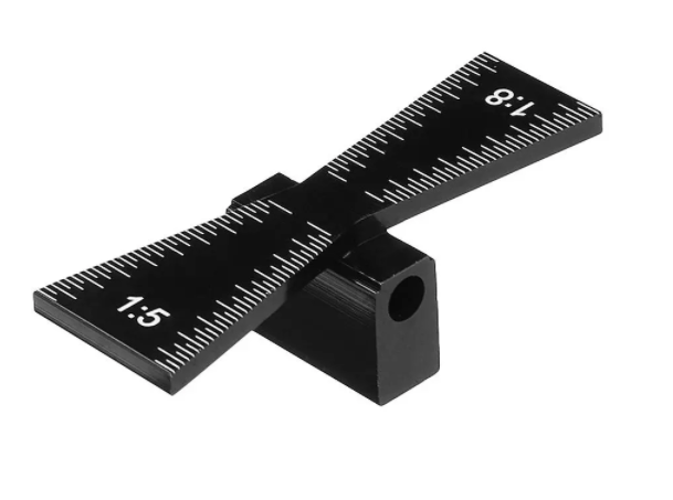 SIT Tool Dovetail Marker Wood Joints Gauge Tool with Scale 1:5 and 1:8 - ตัวเกจช่วยขีดเส้นสำหรับตัดเดือยหางเหยี่ยวด้วยเลื่อยมือให้เที่ยงตรงในการตัด