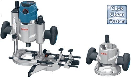 BOSCH GMF 1600 CE- Twin-base Router with parallel guide เร้าเตอร์ฐานคู่พร้อมไกด์นำทางเดินตามขอบไม้ - 0601624022
