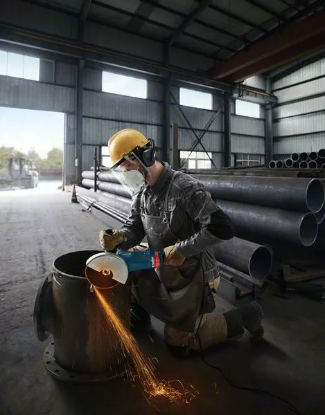 BOSCH GWS 24-180 JZ (Cyclon)- 7-inch/ 180mm Angle Grinder - ลูกหมูขนาด 7 นิ้ว/ 180มม เครื่องเจียรไฟฟ้าทรงพลัง 2,400 วัตต์พร้อมระบบป้องกันฝุ่น Cyclon รุ่น GWS 24-180 JZ (Cyclon) - 06018C23K0