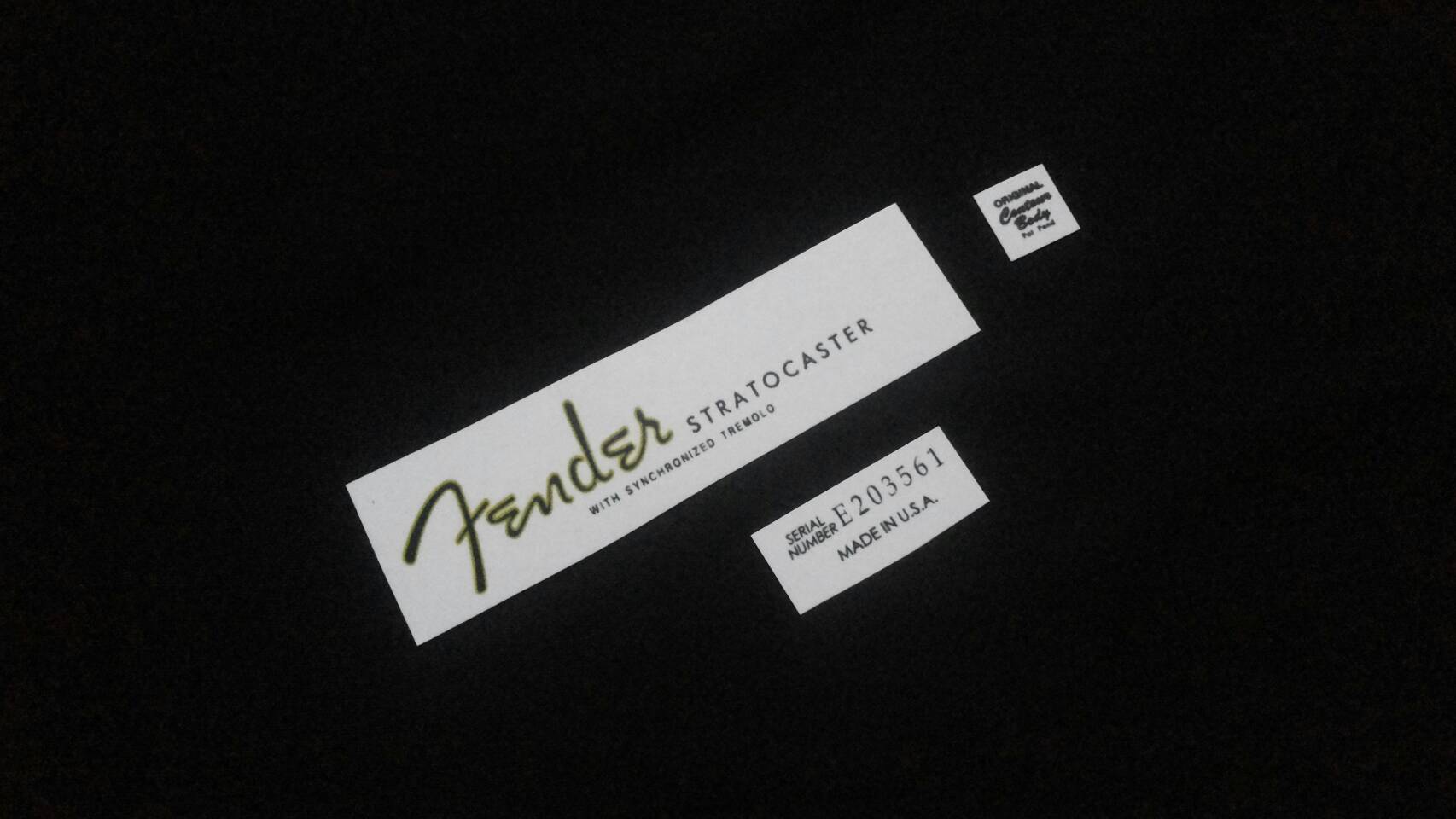 Fender Stratocaster Custom Shop Classic