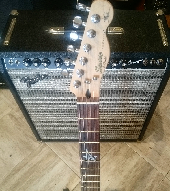 Squier Telecaster Avril Lavinge Signature