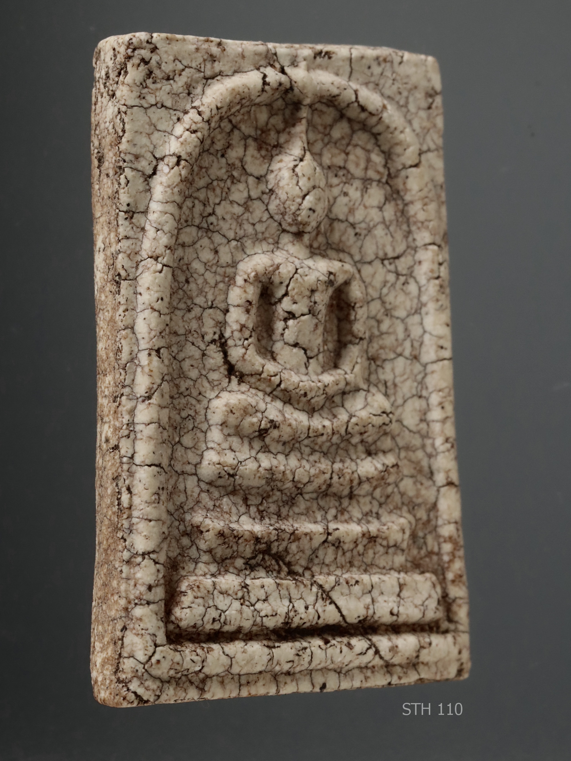 พระสมเด็จวัดระฆัง พิมพ์ใหญ่ เกศทะลุซุ้ม (พุทธศิลป์สุโขทัย) กรุพระปรางค์ STH 110