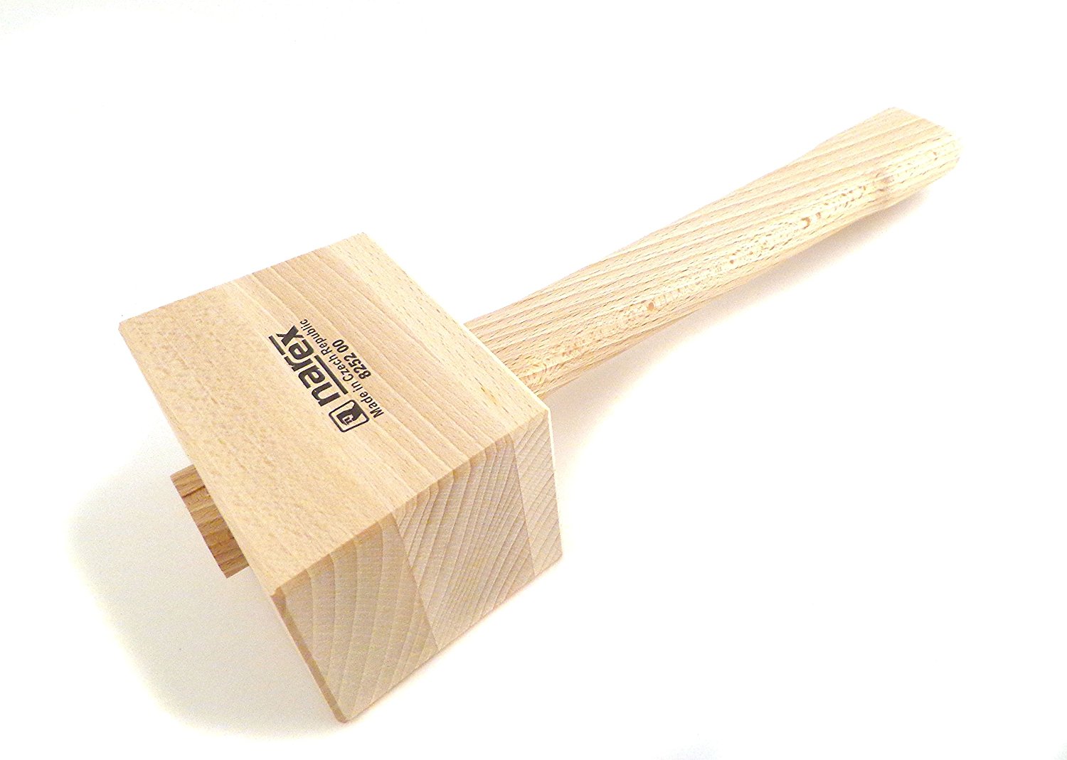 NAREX 825300 - 660 gram Beech Wood Carving Mallet ค้อนเหลี่ยมงานไม้ (Made in Czech Republic)