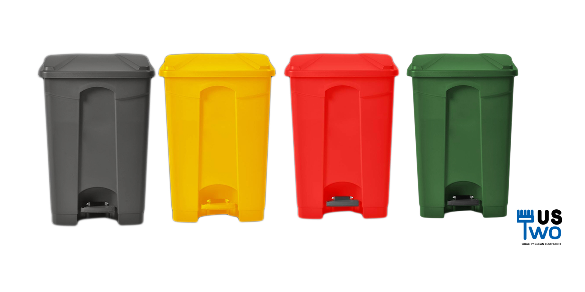 ถังขยะเท้าเหยียบ ทรงเหลี่ยม ขนาด 45 ลิตร