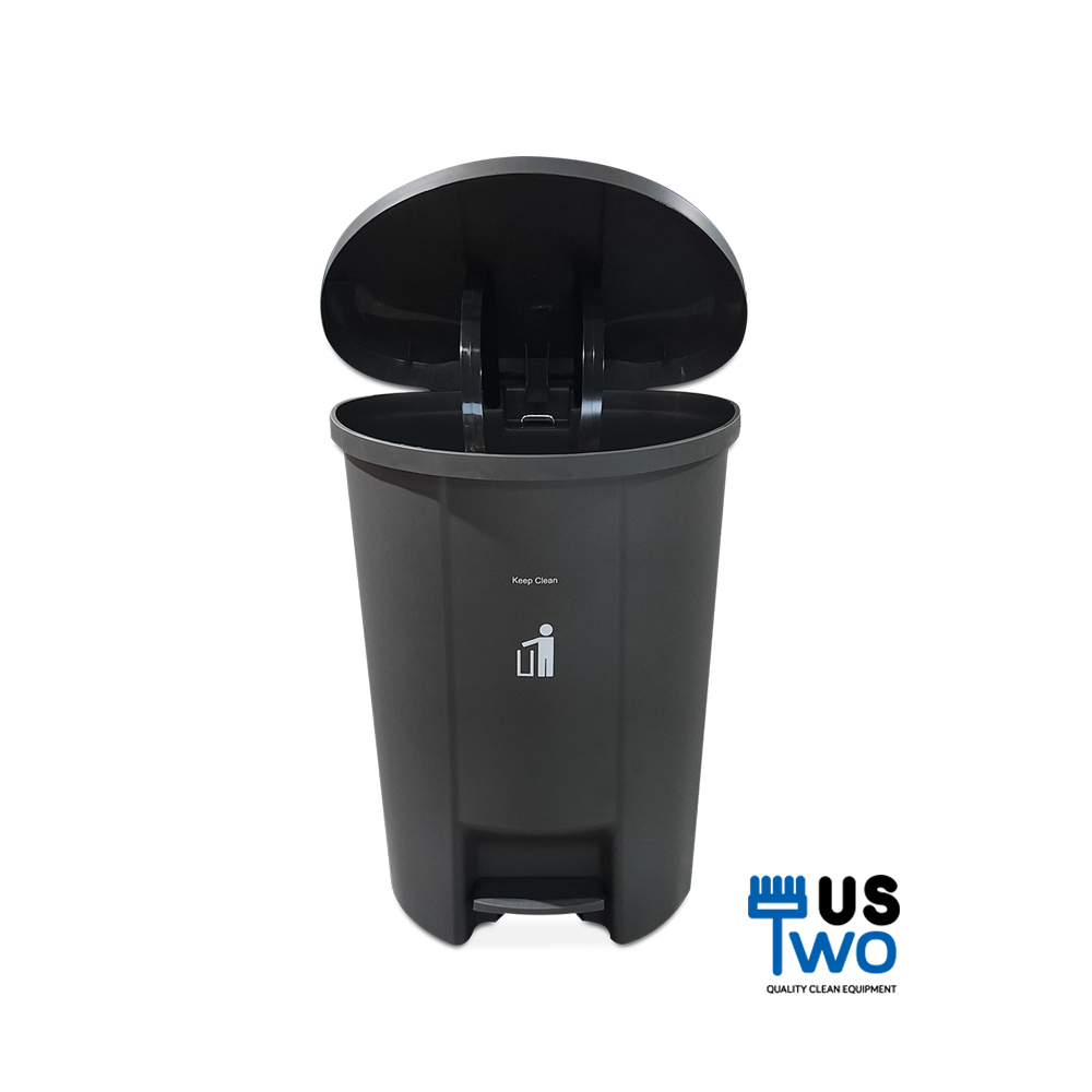 ถังขยะแบบเหยียบ ทรงเหลี่ยม 50 ลิตร