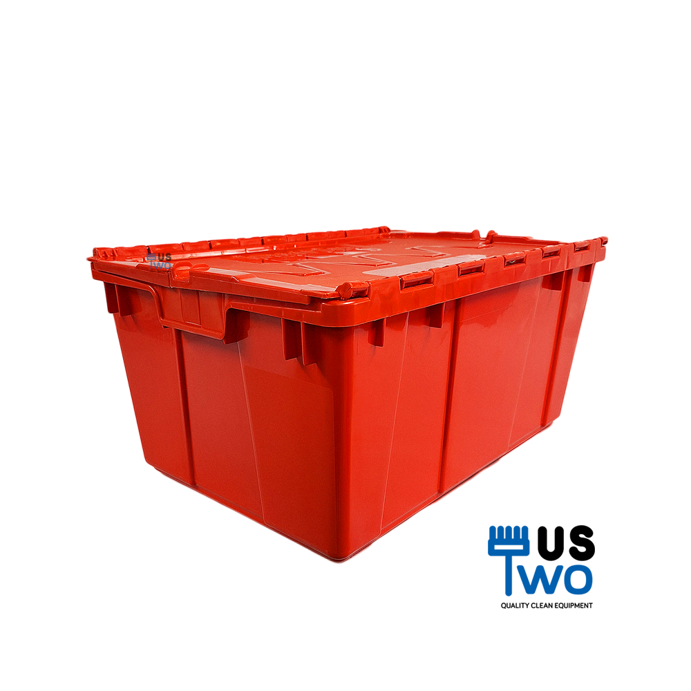 ลังพลาสติกทึบ ฝาพับคู่ 50 ลิตร