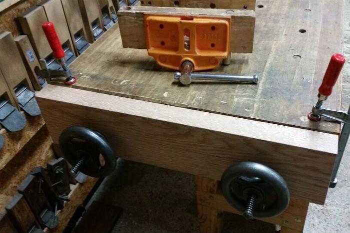 T Deer Moxon Vise Hardware - อุปกรณ์ฮาร์ดแวร์สำหรับทำปากกาโต๊ะงานไม้พวงมาลัยคู่ T-Deer -MOXON01-C001