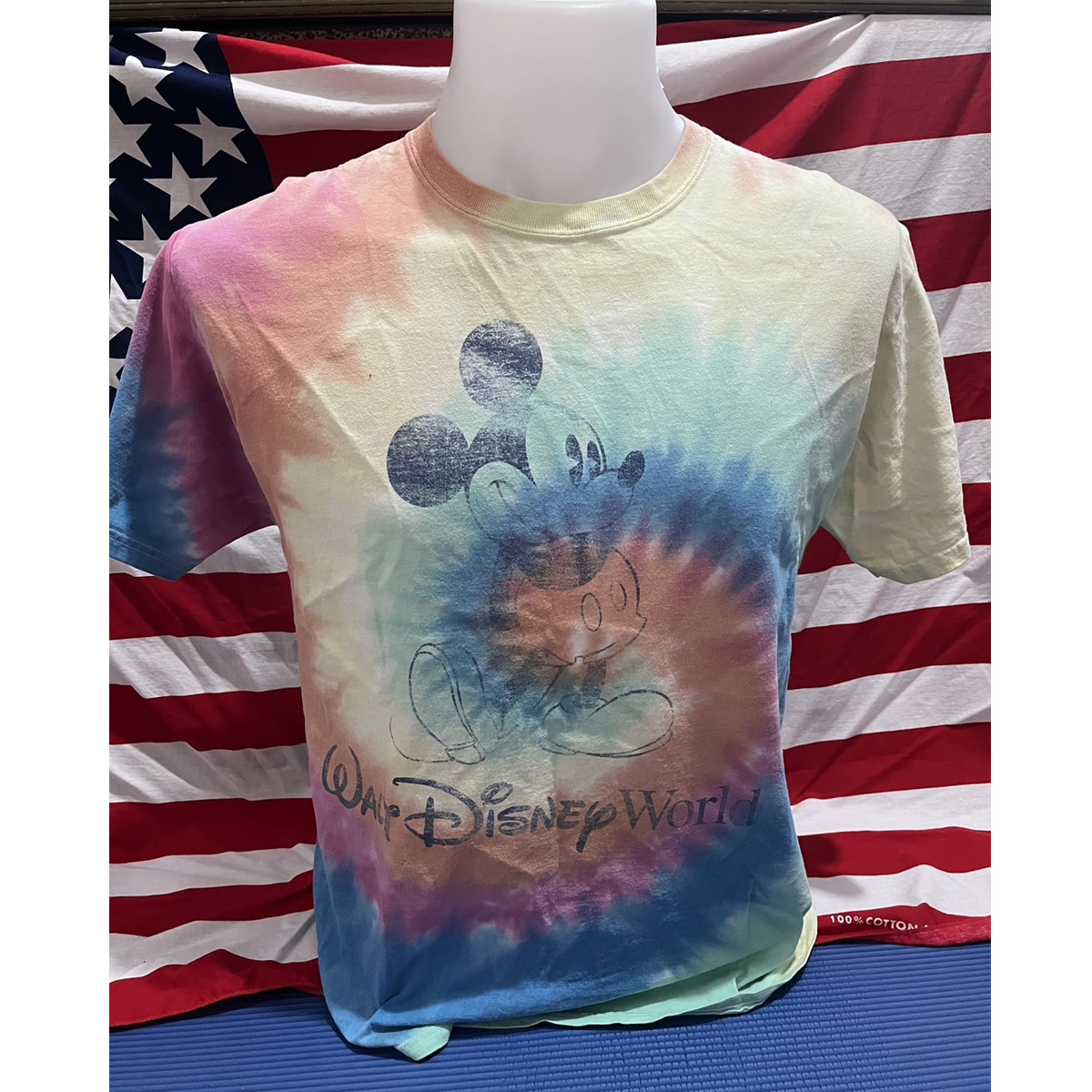 เสื้อยืดวินเทจมือสอง Vintage T-Shirt เสื้อยืดมิกกี้เมาส์ วินเทจ Mickey Mouse งานป้าย Disney