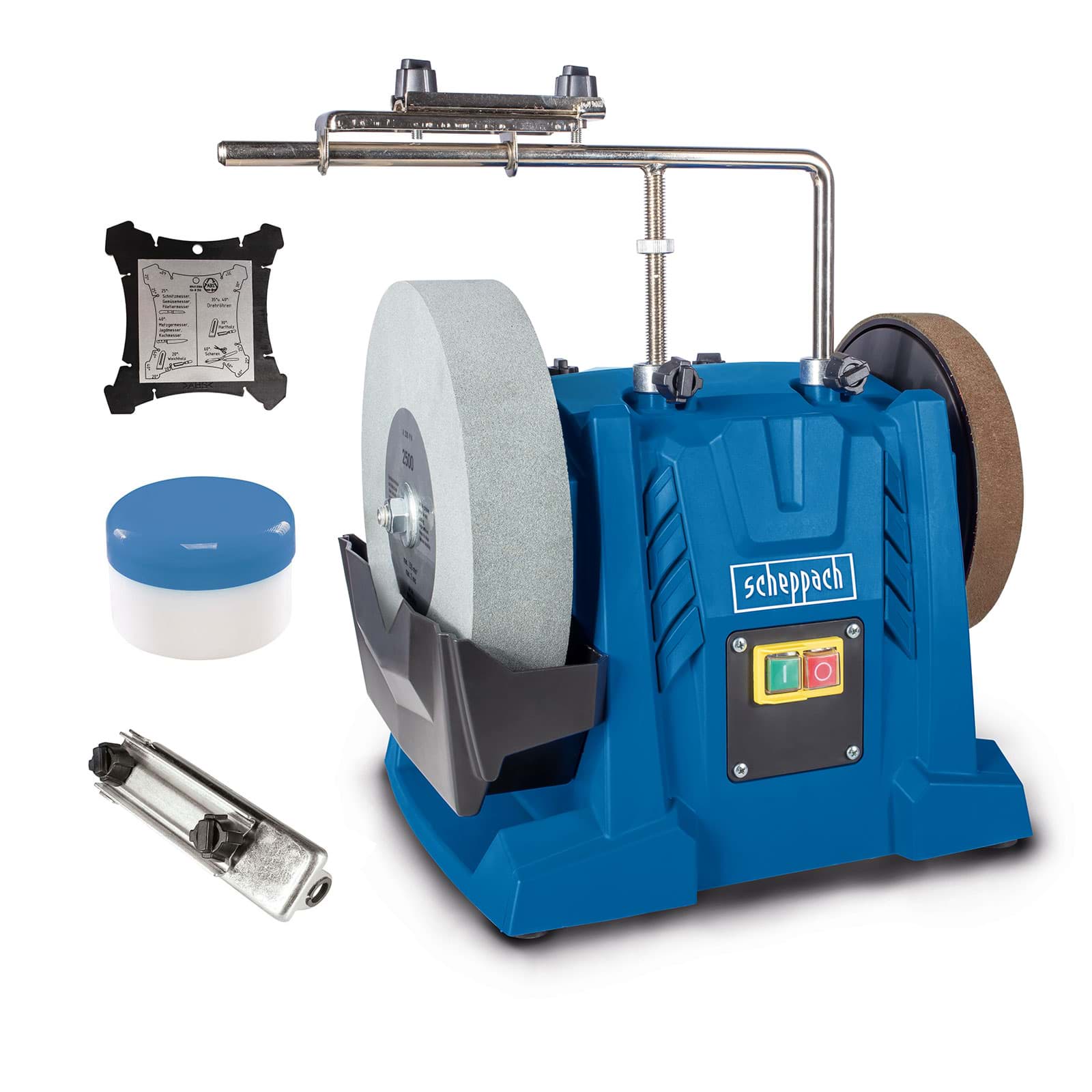 SCHEPPACH Tiger 7000S Water Cooled Sharpening System - เครื่องมือลับคมแบบหล่อเย็นด้วยน้ำขนาด 10 นิ้ว Scheppach รุ่น Tiger 7000S