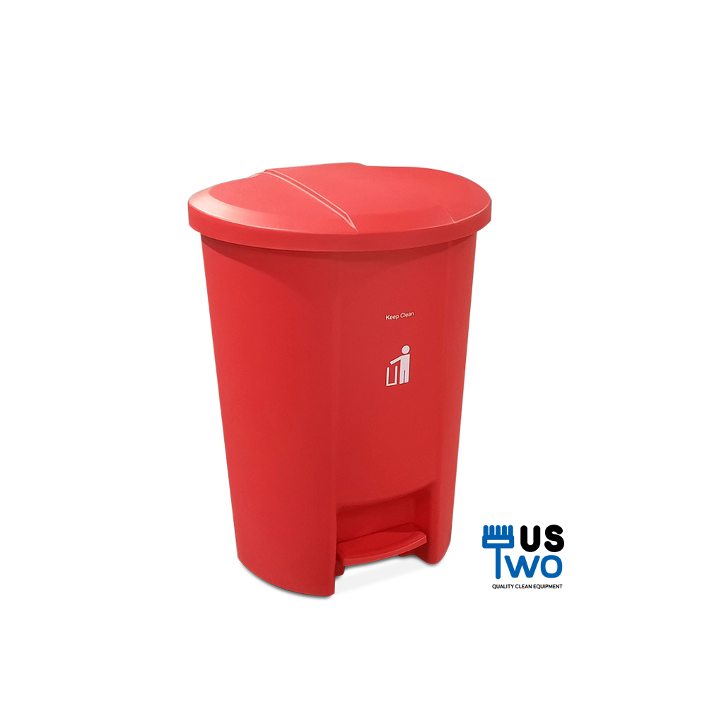 ถังขยะแบบเหยียบ ทรงเหลี่ยม 50 ลิตร