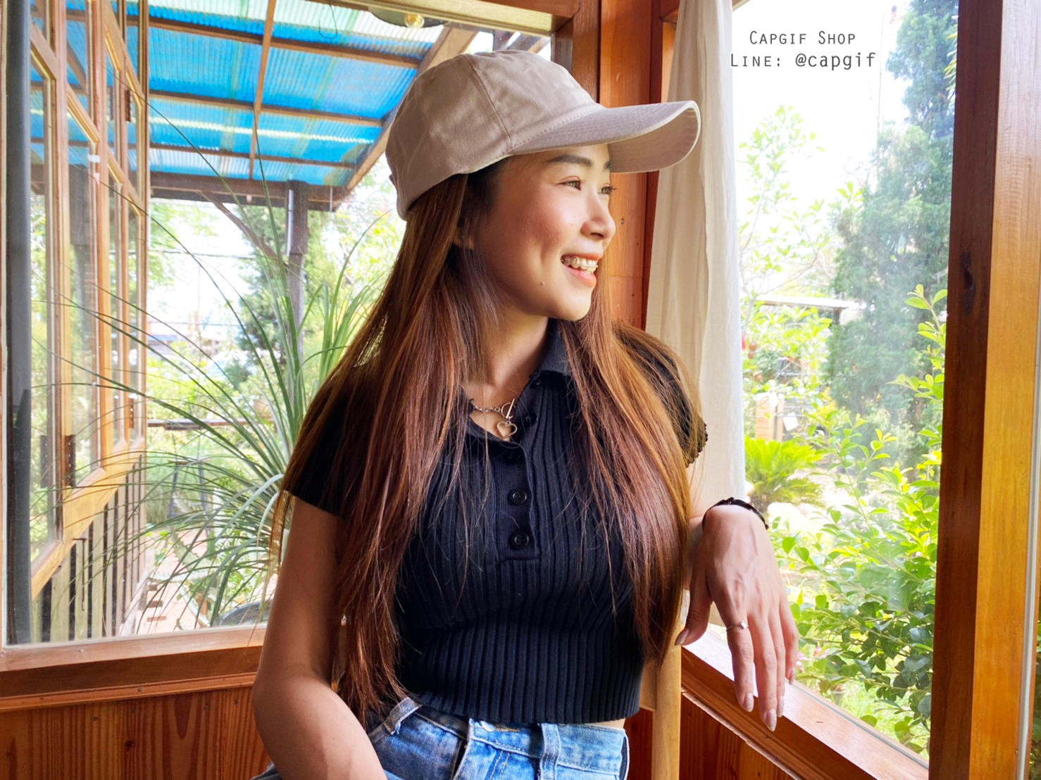 หมวกแก๊ปทรงเกาหลี หมวกแก๊ปหน้านิ่มใส่สบาย